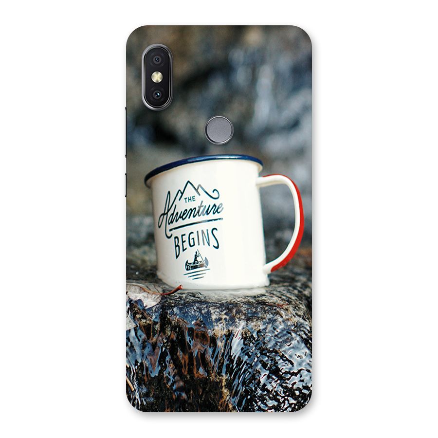 Adventure Begins Back Case for Redmi Y2