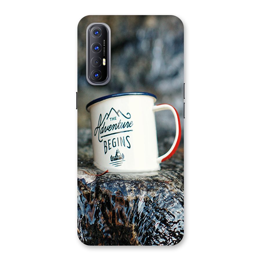 Adventure Begins Back Case for Reno3 Pro