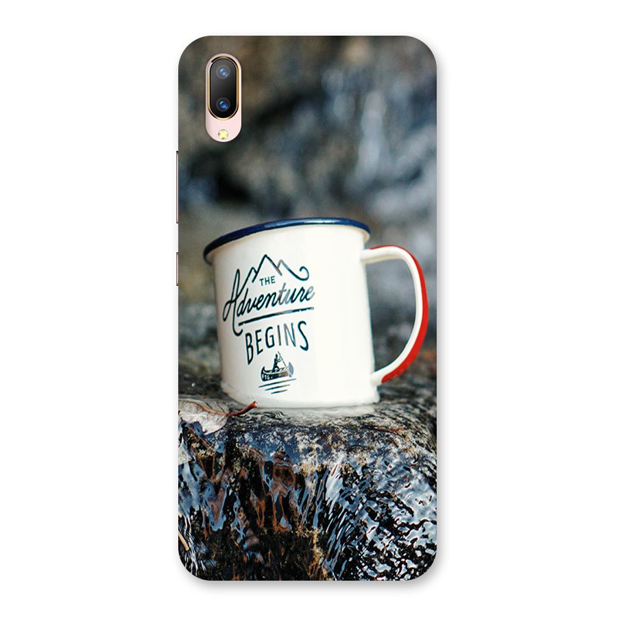 Adventure Begins Back Case for Vivo V11 Pro