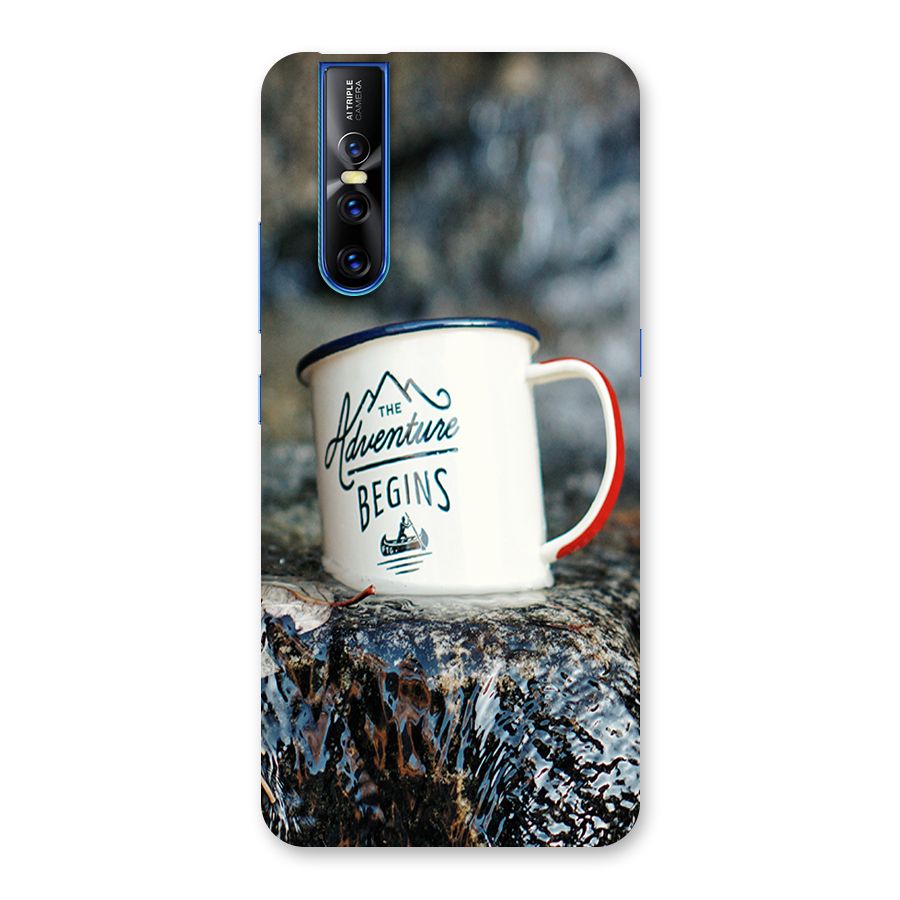 Adventure Begins Back Case for Vivo V15 Pro