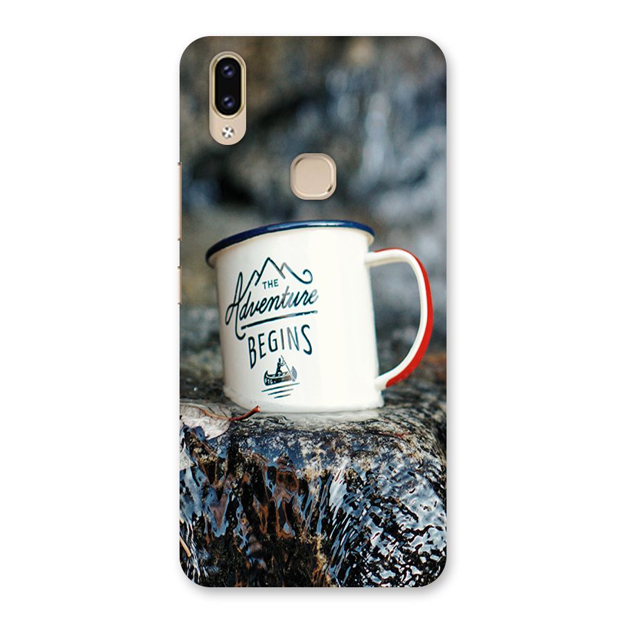 Adventure Begins Back Case for Vivo V9 Youth