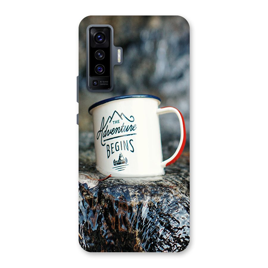 Adventure Begins Back Case for Vivo X50