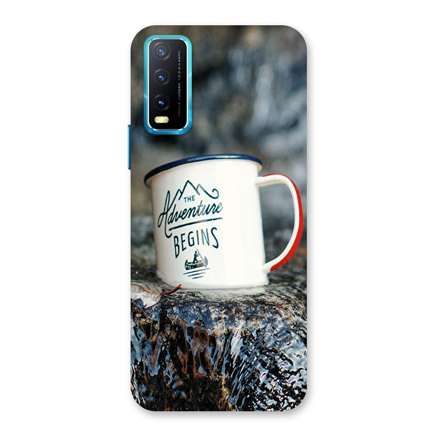 Adventure Begins Back Case for Vivo Y20G