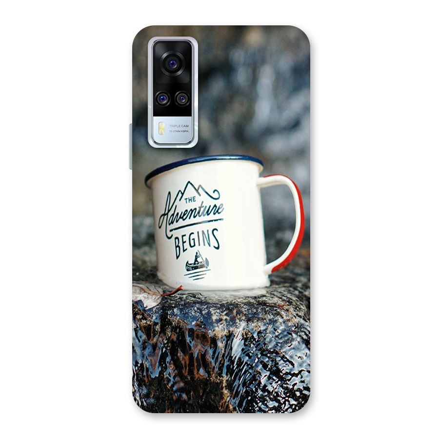 Adventure Begins Back Case for Vivo Y31