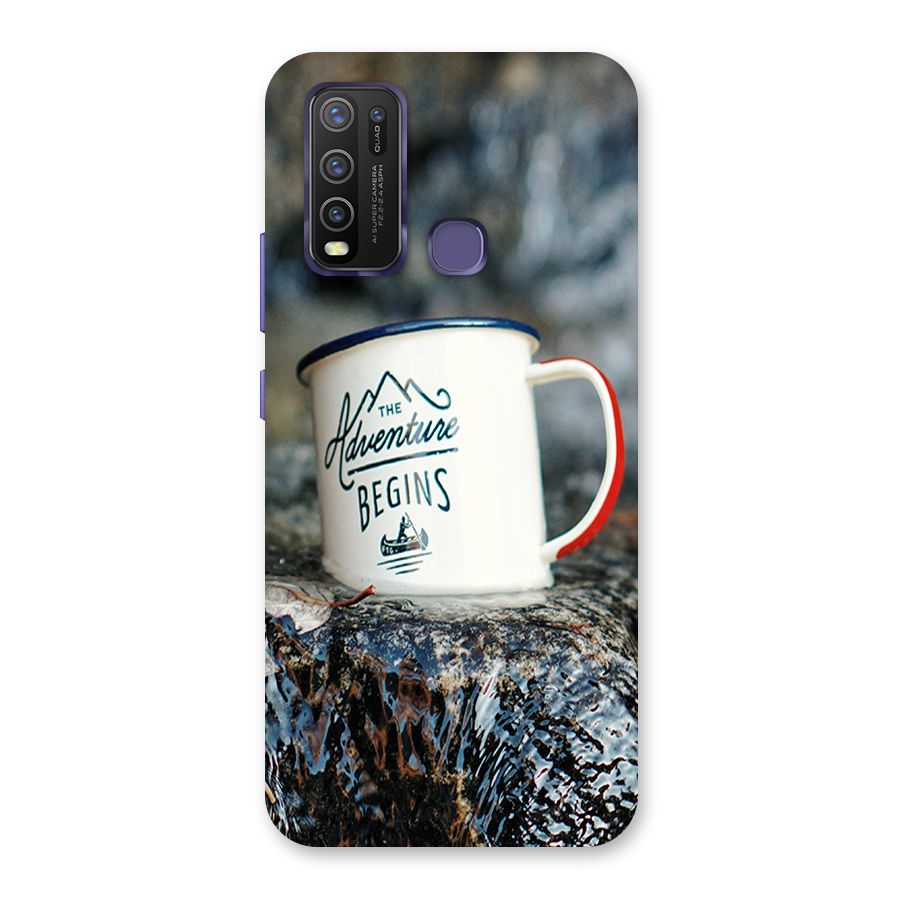 Adventure Begins Back Case for Vivo Y50