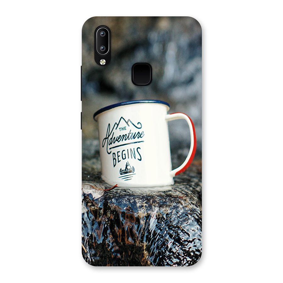 Adventure Begins Back Case for Vivo Y93
