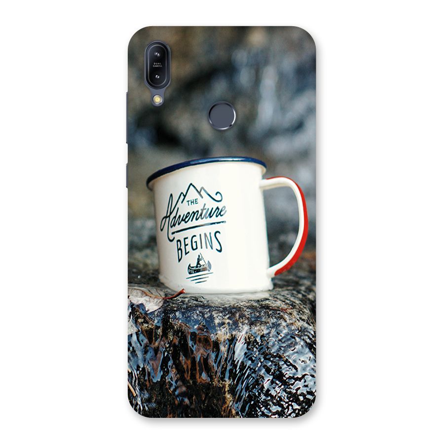 Adventure Begins Back Case for Zenfone Max M2
