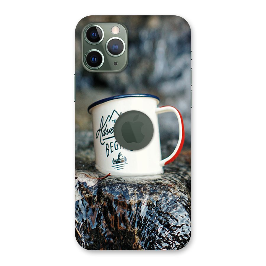 Adventure Begins Back Case for iPhone 11 Pro Logo  Cut