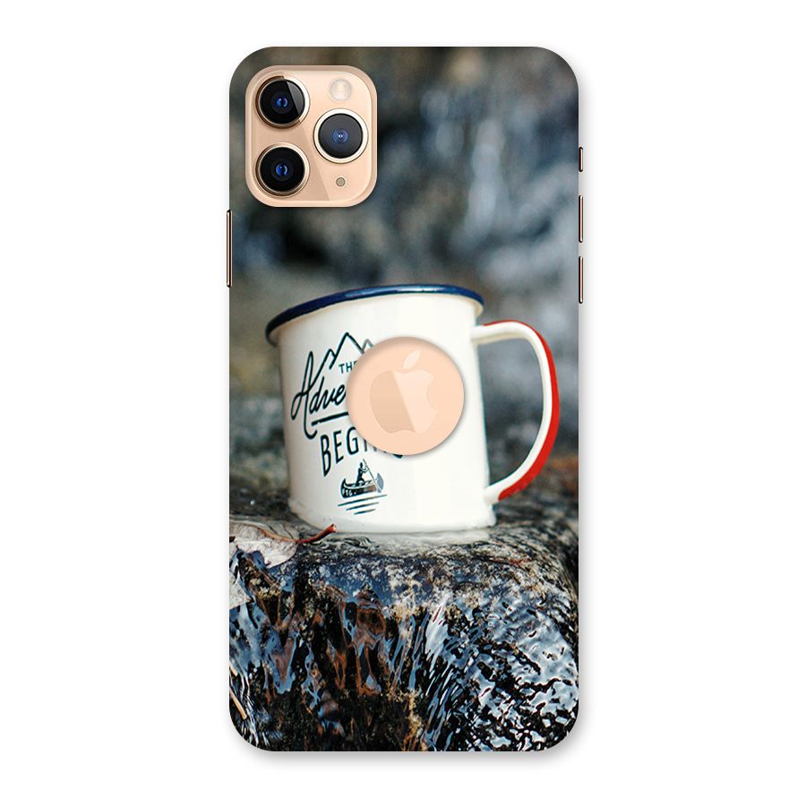 Adventure Begins Back Case for iPhone 11 Pro Max Logo Cut