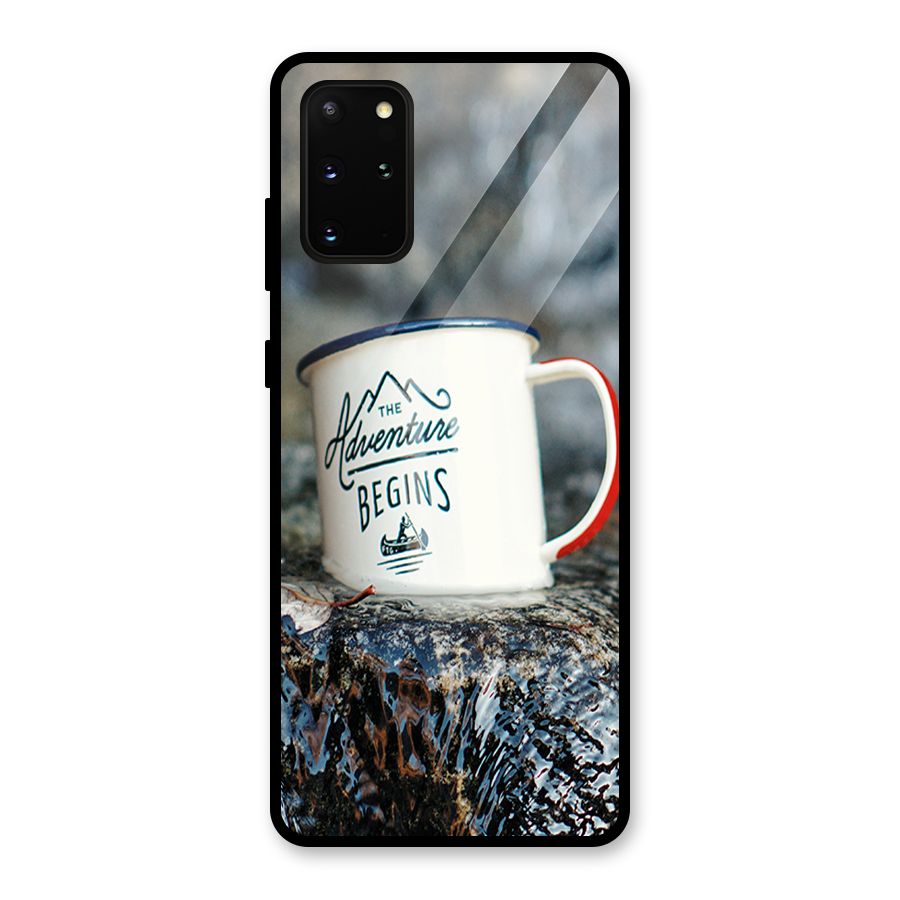 Adventure Begins Glass Back Case for Galaxy S20 Plus