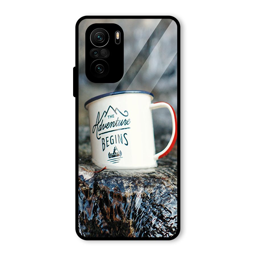 Adventure Begins Glass Back Case for Mi 11x