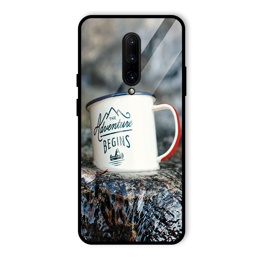 Adventure Begins Glass Back Case for OnePlus 7 Pro