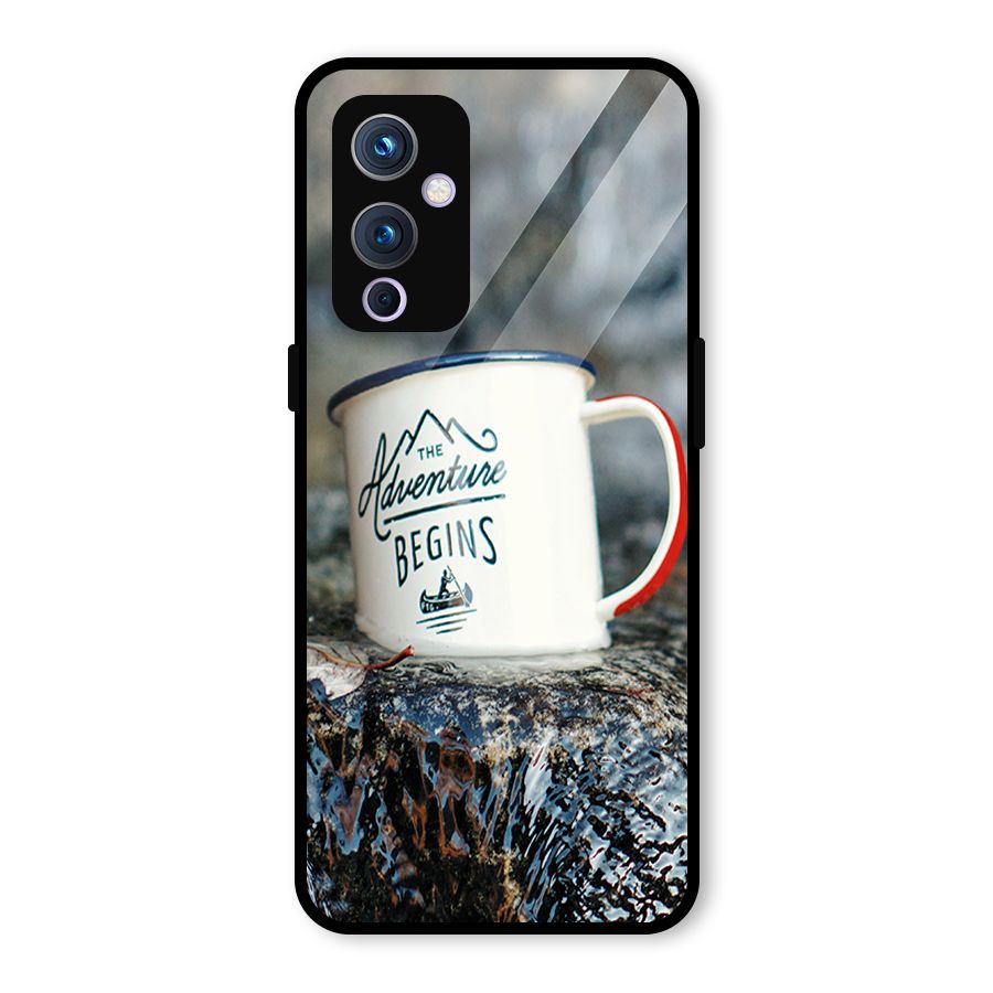 Adventure Begins Glass Back Case for OnePlus 9