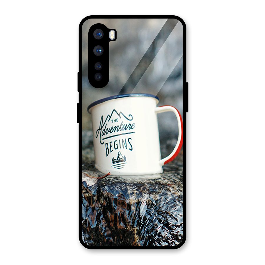 Adventure Begins Glass Back Case for OnePlus Nord