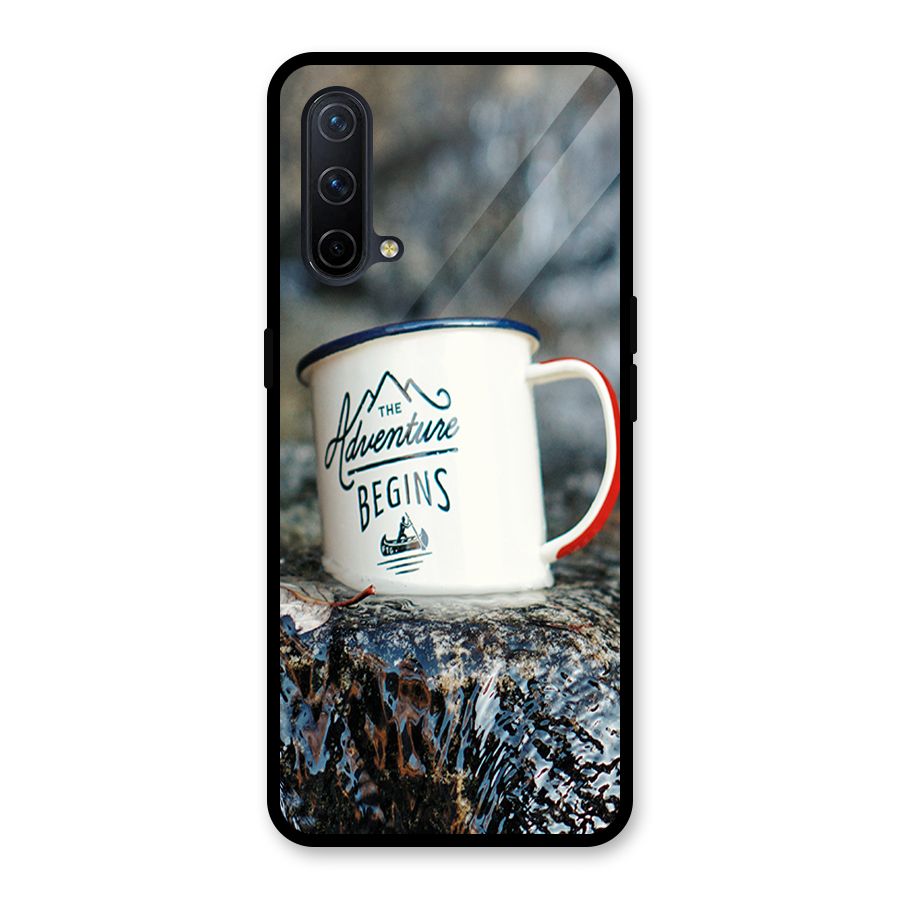 Adventure Begins Glass Back Case for OnePlus Nord CE 5G