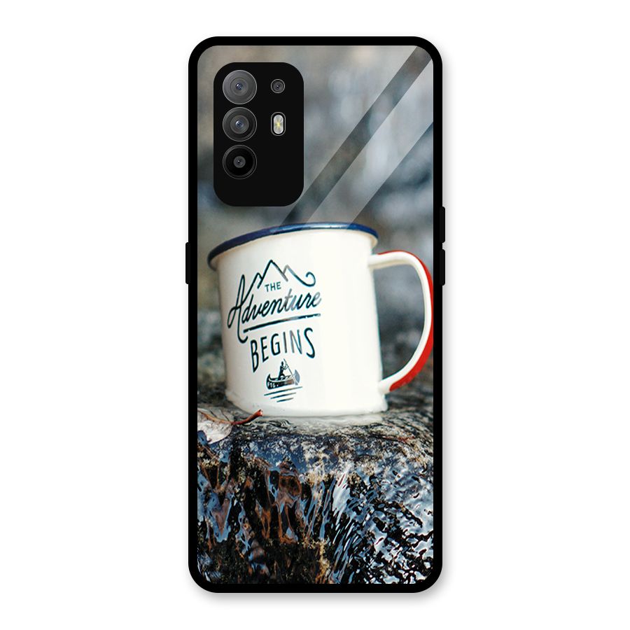 Adventure Begins Glass Back Case for Oppo F19 Pro Plus 5G