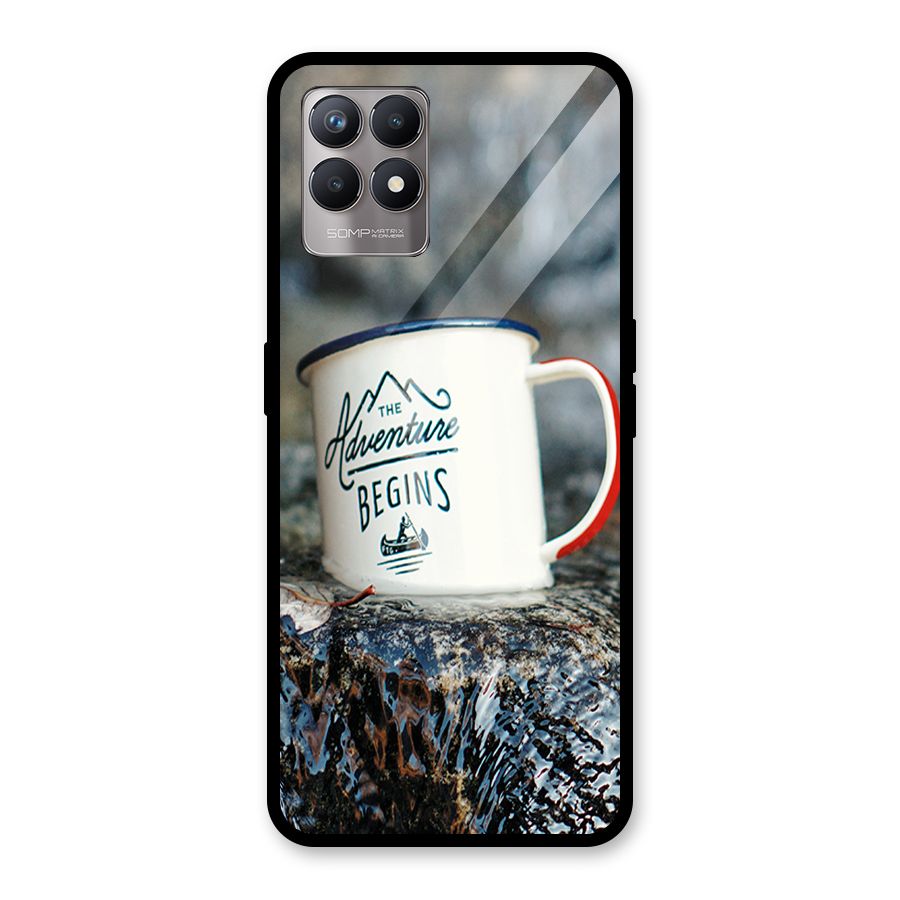 Adventure Begins Glass Back Case for Realme Narzo 50