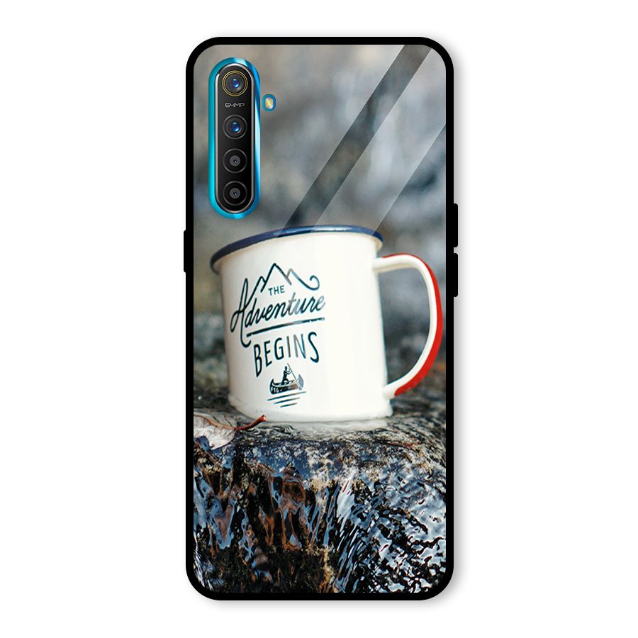 Adventure Begins Glass Back Case for Realme X2