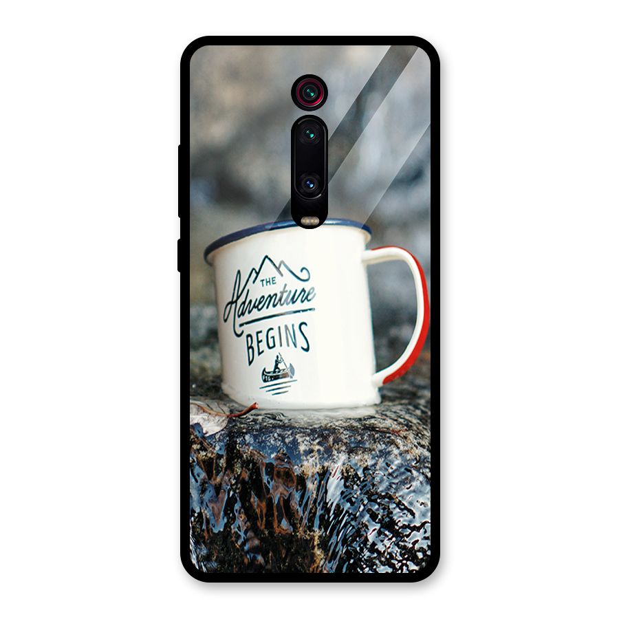Adventure Begins Glass Back Case for Redmi K20 Pro