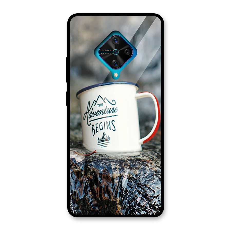 Adventure Begins Glass Back Case for Vivo S1 Pro