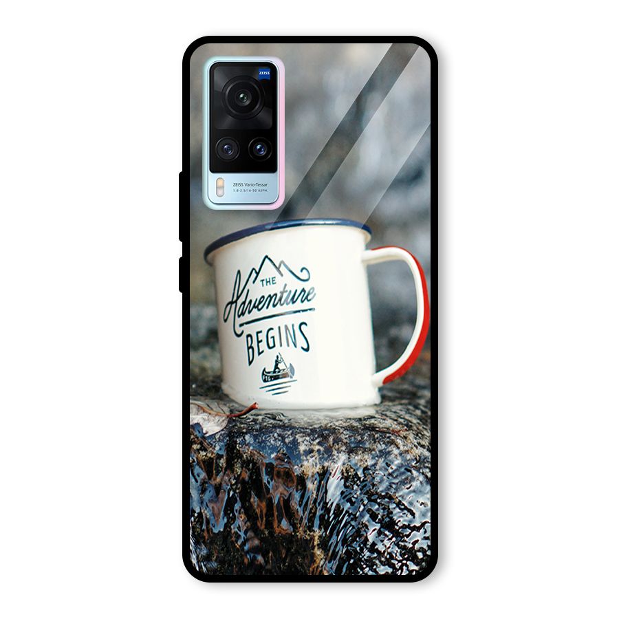 Adventure Begins Glass Back Case for Vivo X60