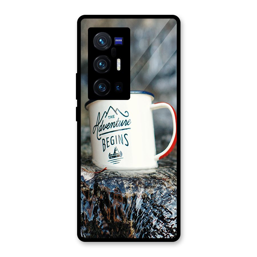 Adventure Begins Glass Back Case for Vivo X70 Pro Plus