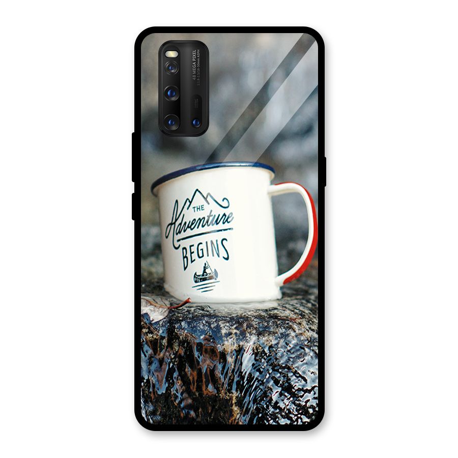 Adventure Begins Glass Back Case for Vivo iQOO 3