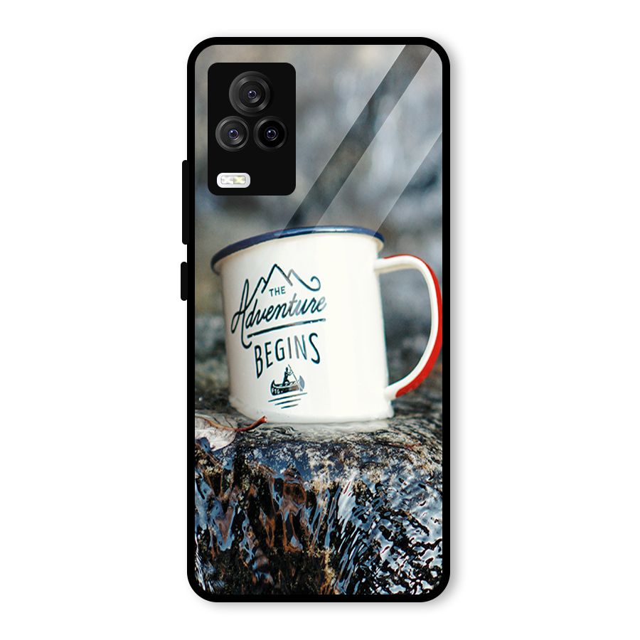Adventure Begins Glass Back Case for Vivo iQOO 7 Legend 5G