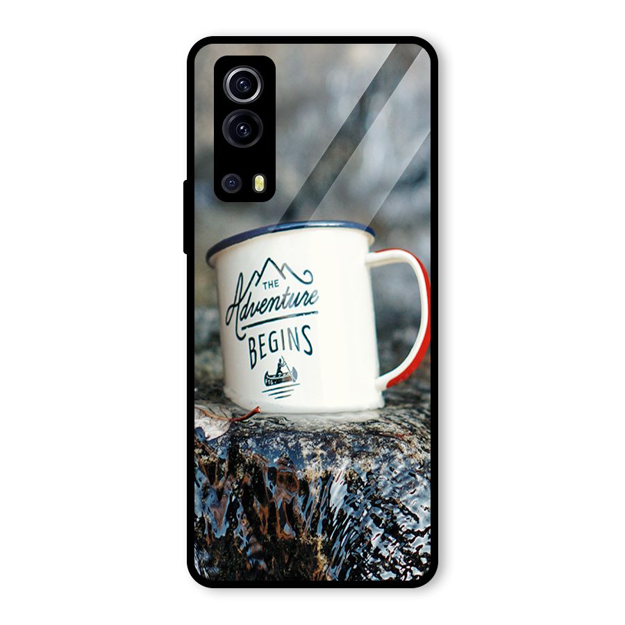 Adventure Begins Glass Back Case for Vivo iQOO Z3