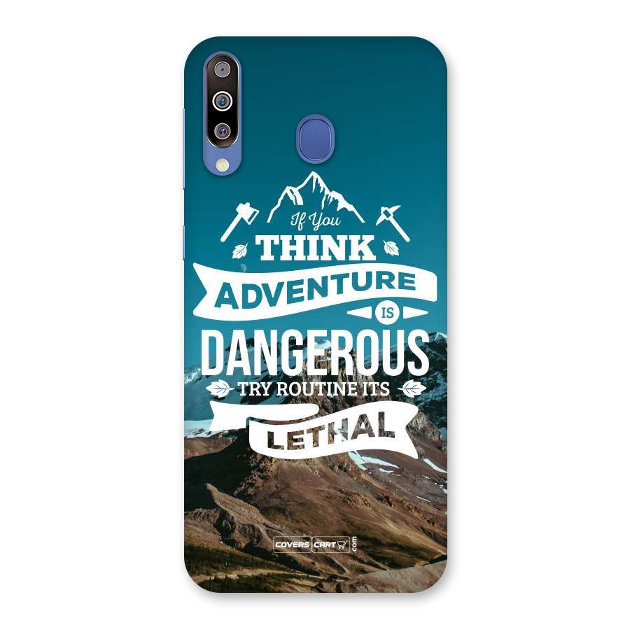 Adventure Dangerous Lethal Back Case for Galaxy M30