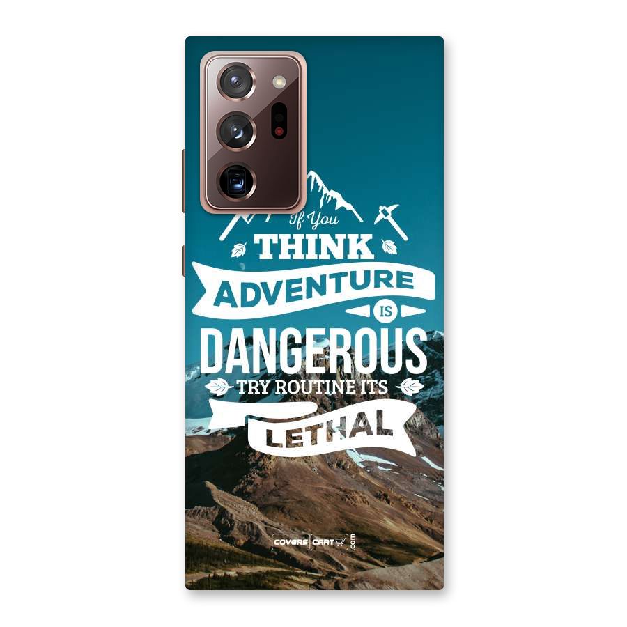 Adventure Dangerous Lethal Back Case for Galaxy Note 20 Ultra