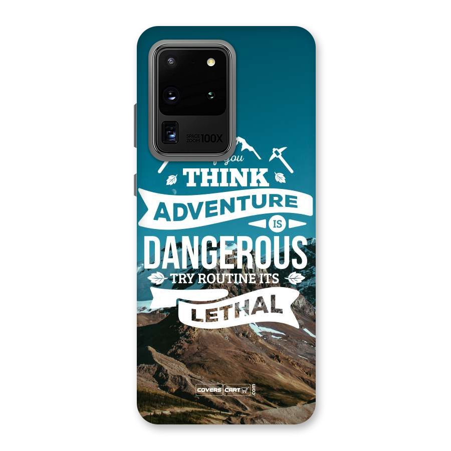 Adventure Dangerous Lethal Back Case for Galaxy S20 Ultra