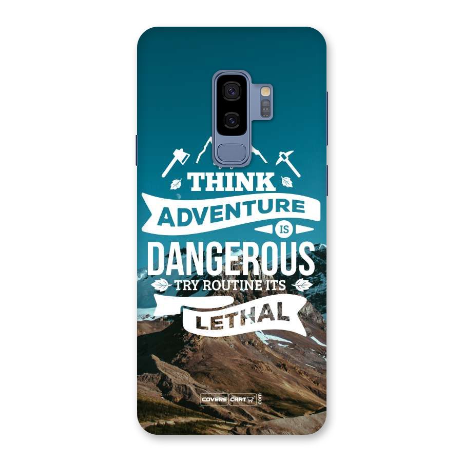 Adventure Dangerous Lethal Back Case for Galaxy S9 Plus