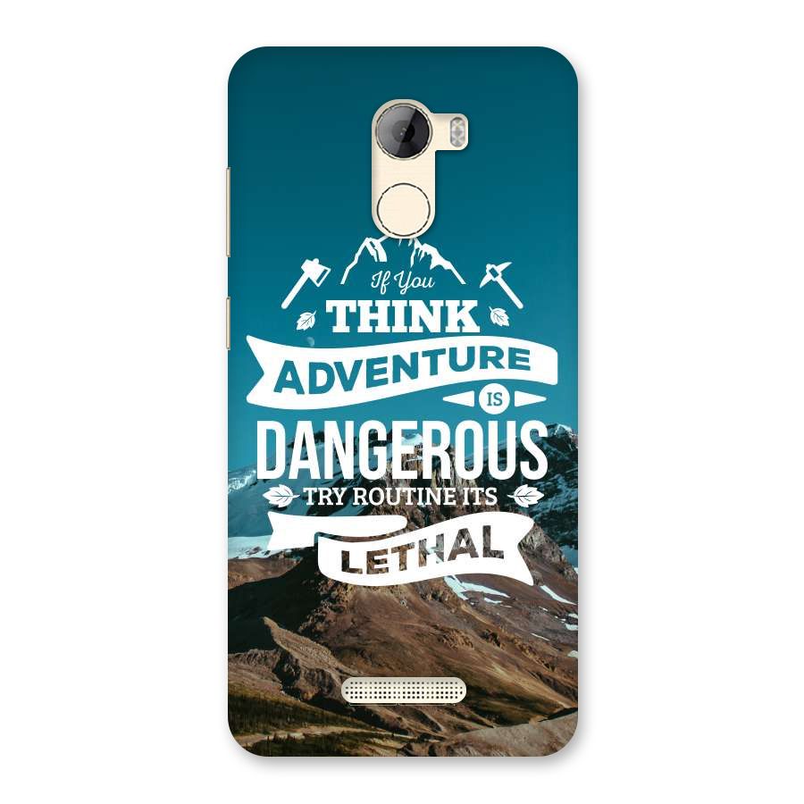 Adventure Dangerous Lethal Back Case for Gionee A1 LIte