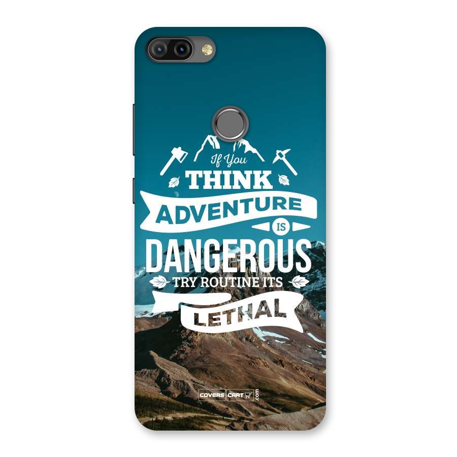 Adventure Dangerous Lethal Back Case for Infinix Hot 6 Pro