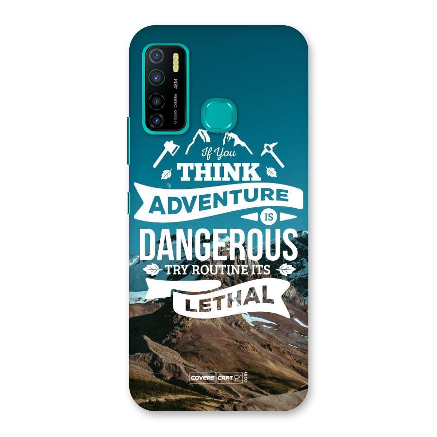 Adventure Dangerous Lethal Back Case for Infinix Hot 9 Pro