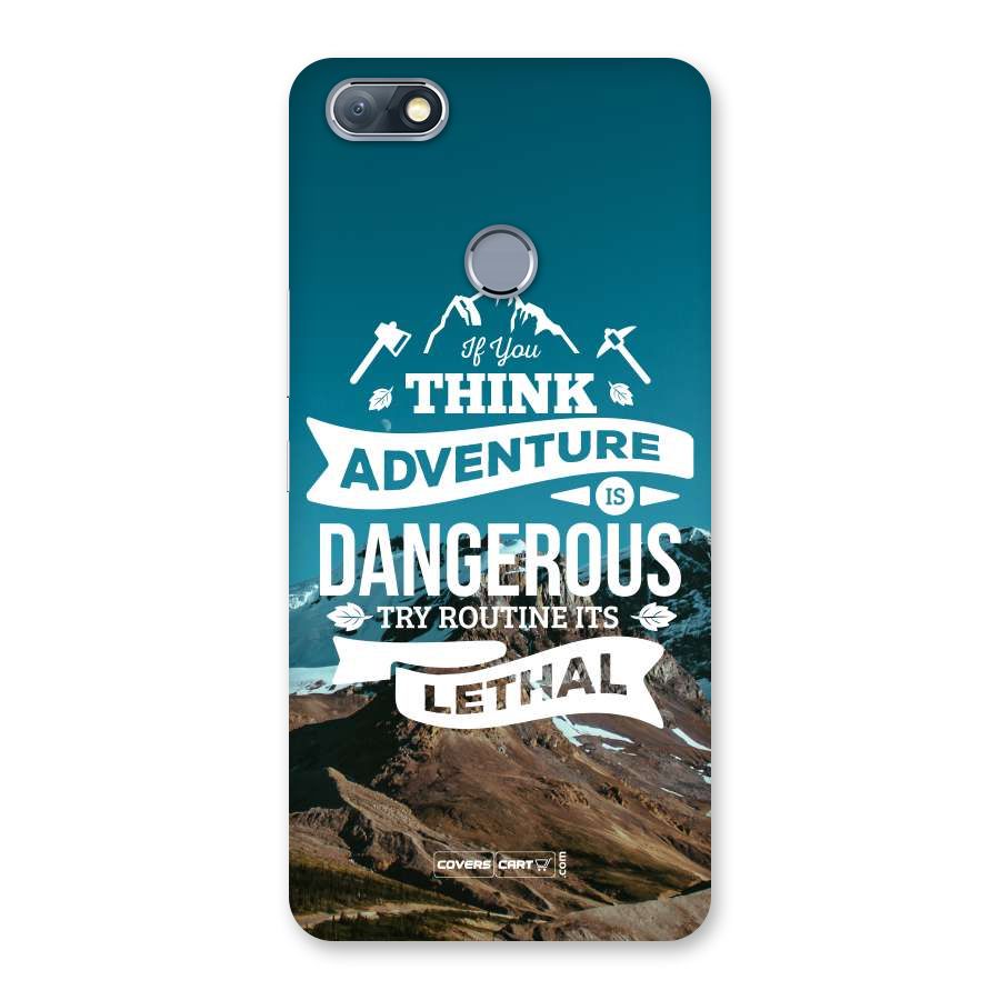 Adventure Dangerous Lethal Back Case for Infinix Note 5