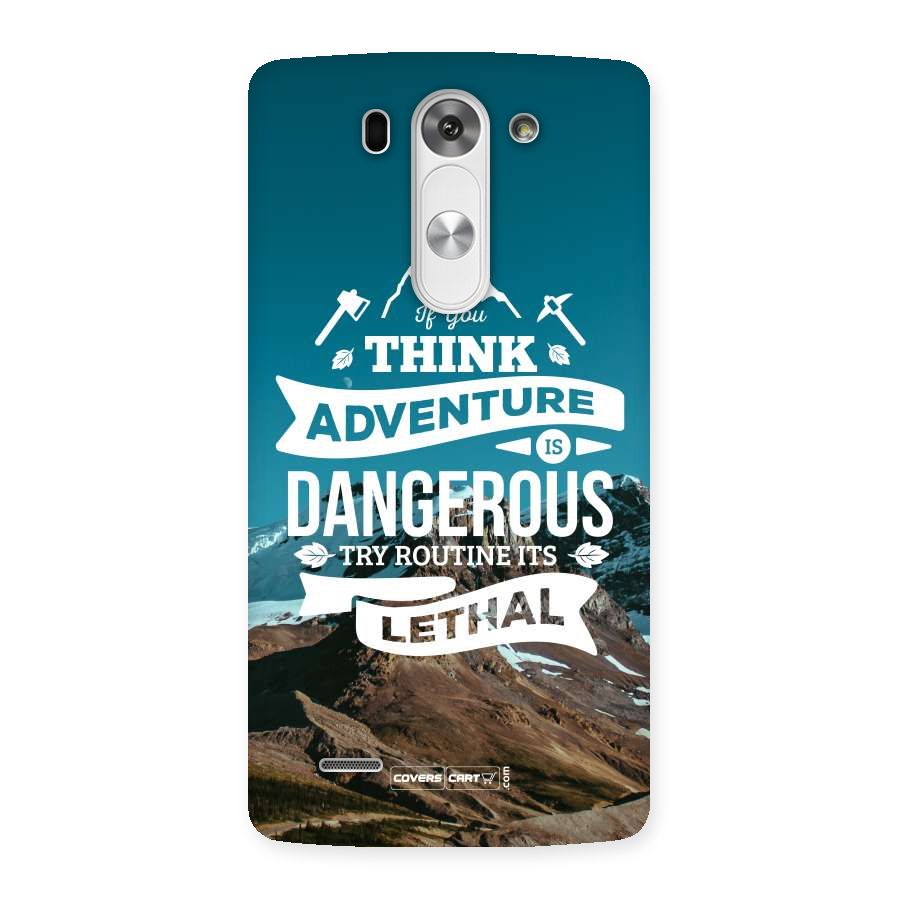 Adventure Dangerous Lethal Back Case for LG G3 Mini