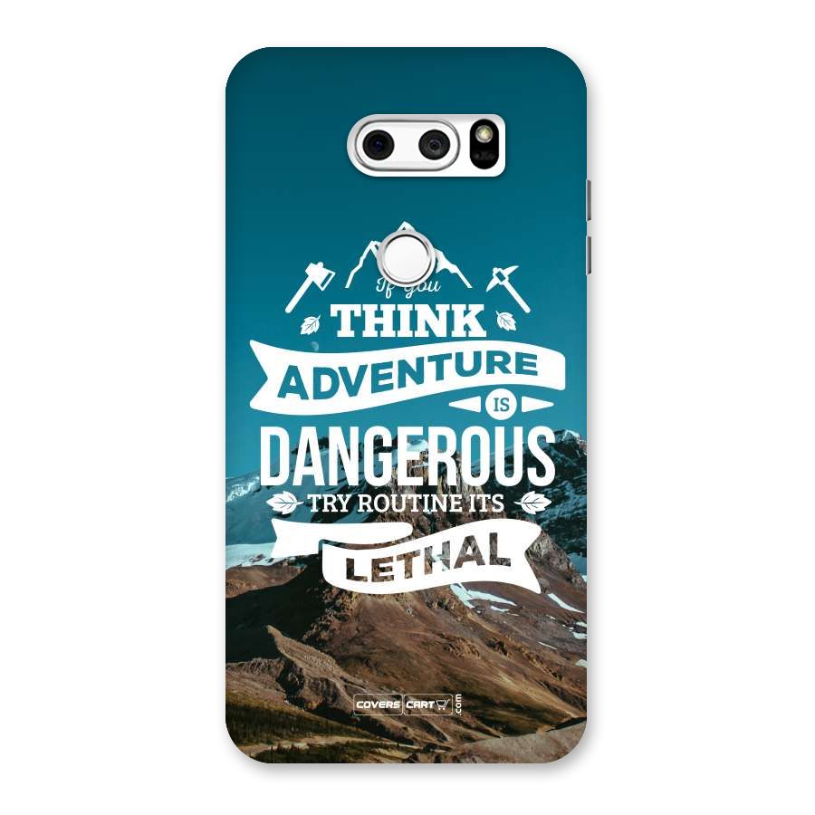 Adventure Dangerous Lethal Back Case for LG V30