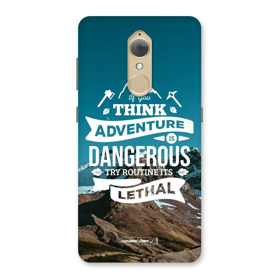 Adventure Dangerous Lethal Back Case for Lenovo K8