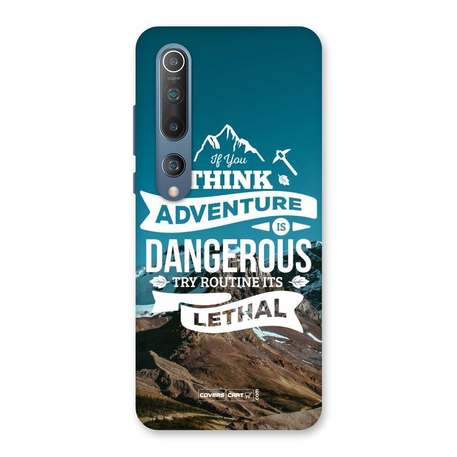 Adventure Dangerous Lethal Back Case for Mi 10