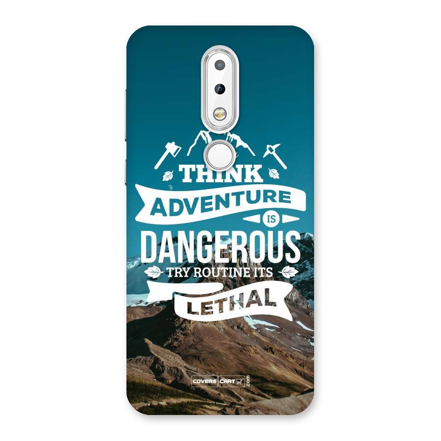 Adventure Dangerous Lethal Back Case for Nokia 6.1 Plus