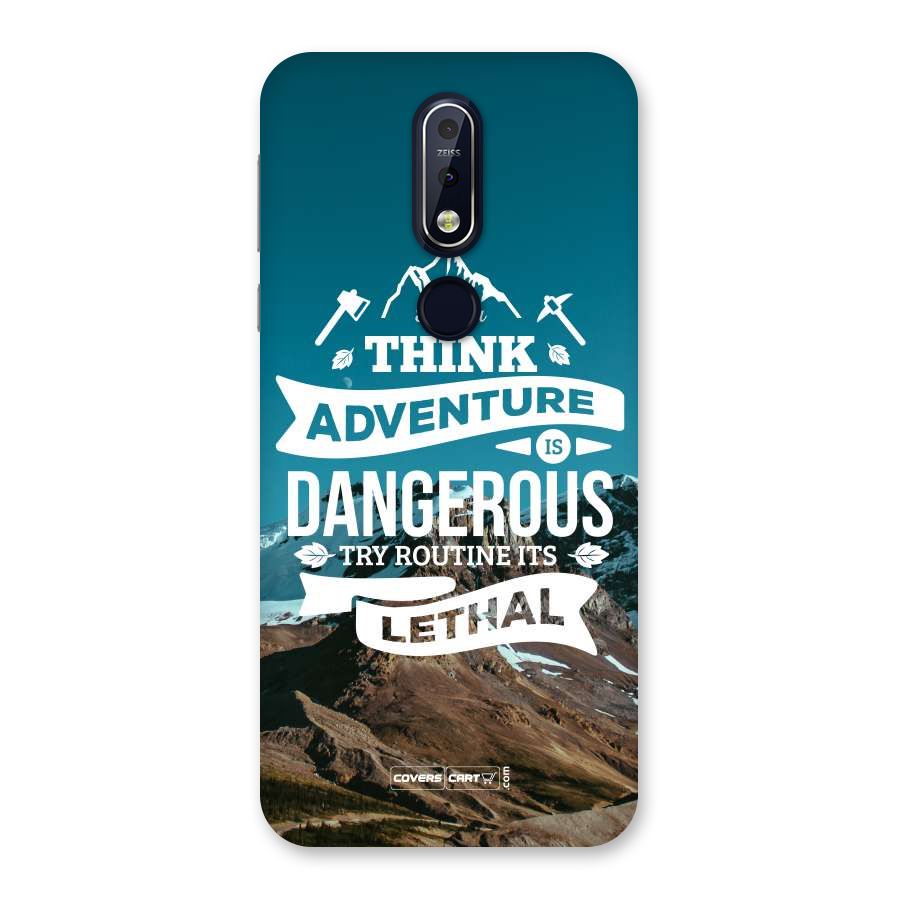 Adventure Dangerous Lethal Back Case for Nokia 7.1