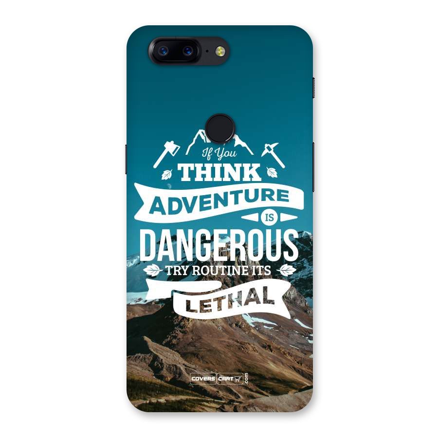 Adventure Dangerous Lethal Back Case for OnePlus 5T