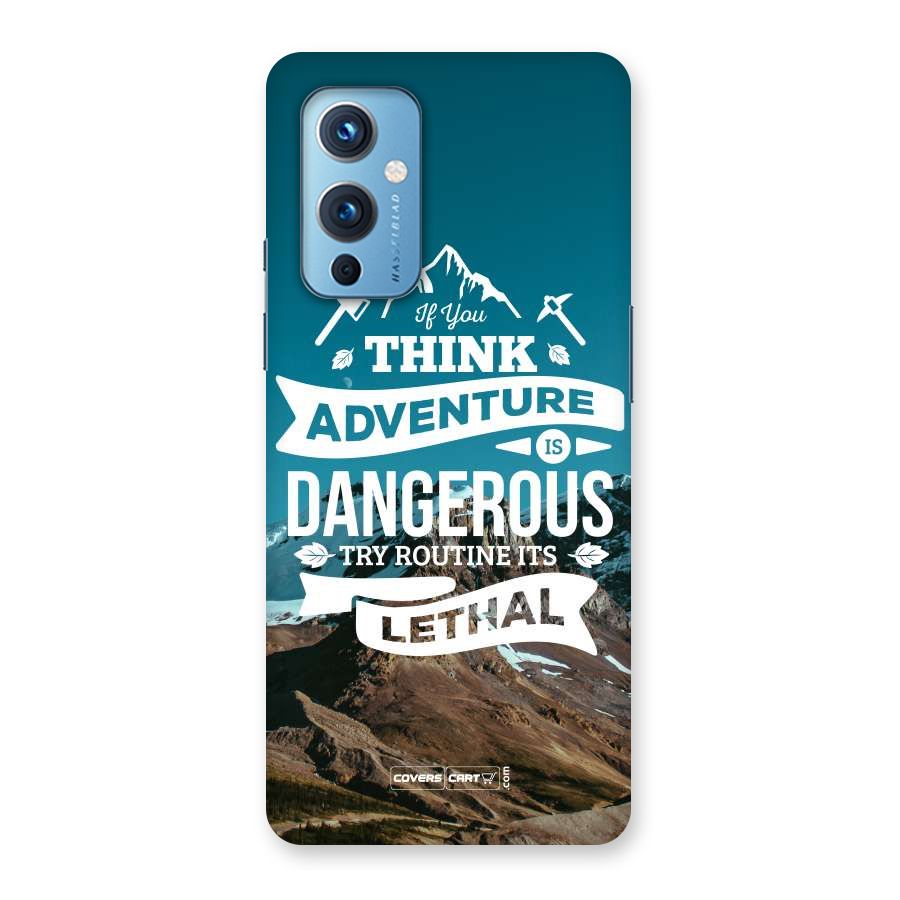 Adventure Dangerous Lethal Back Case for OnePlus 9