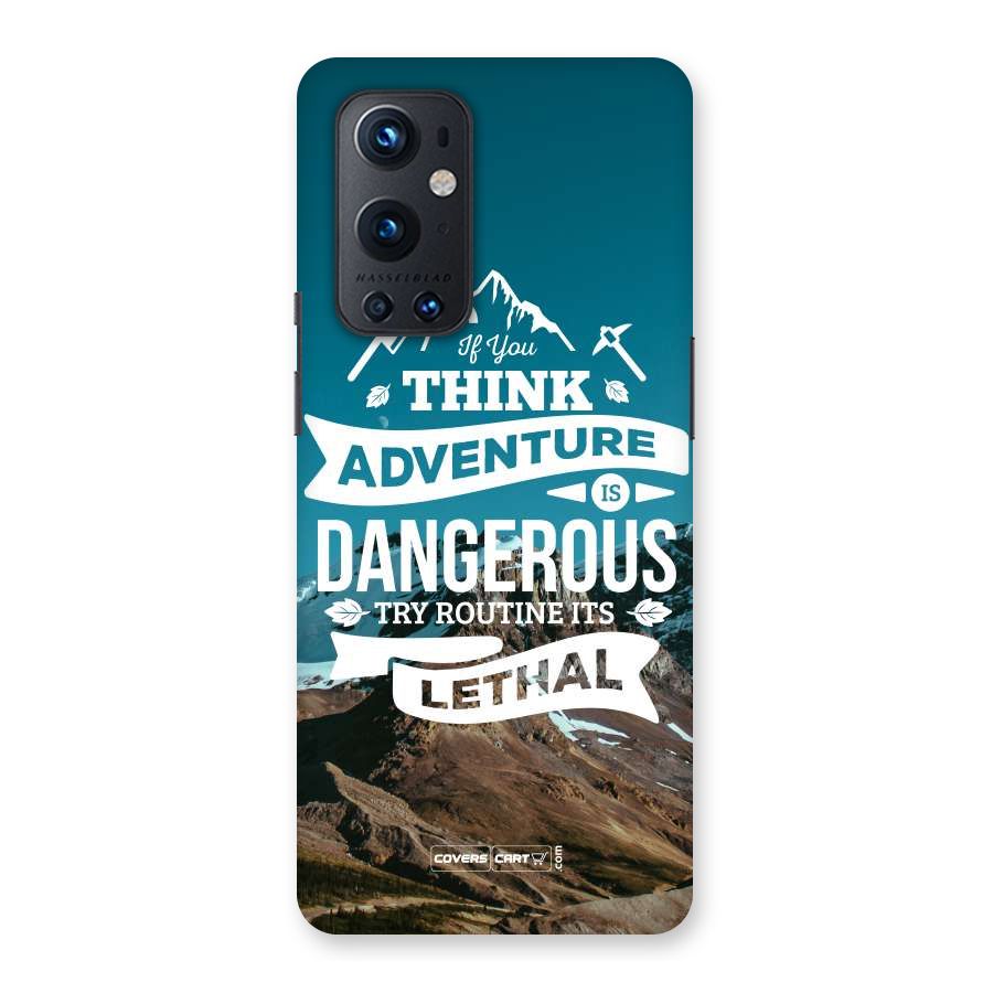 Adventure Dangerous Lethal Back Case for OnePlus 9 Pro