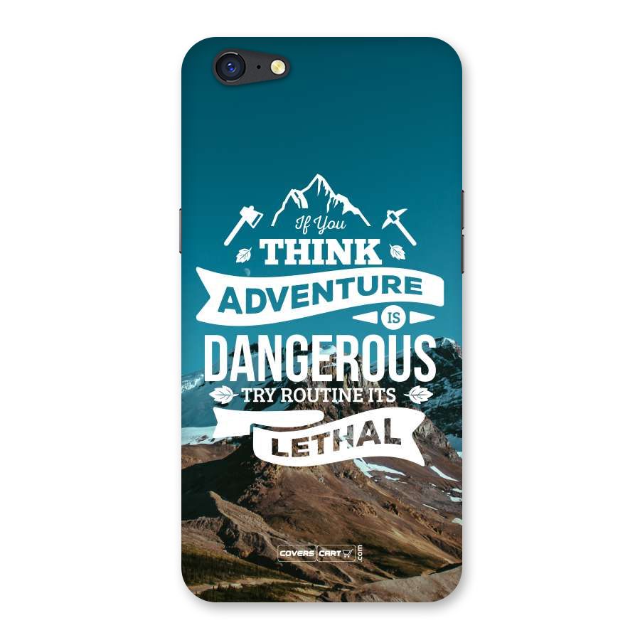 Adventure Dangerous Lethal Back Case for Oppo A71