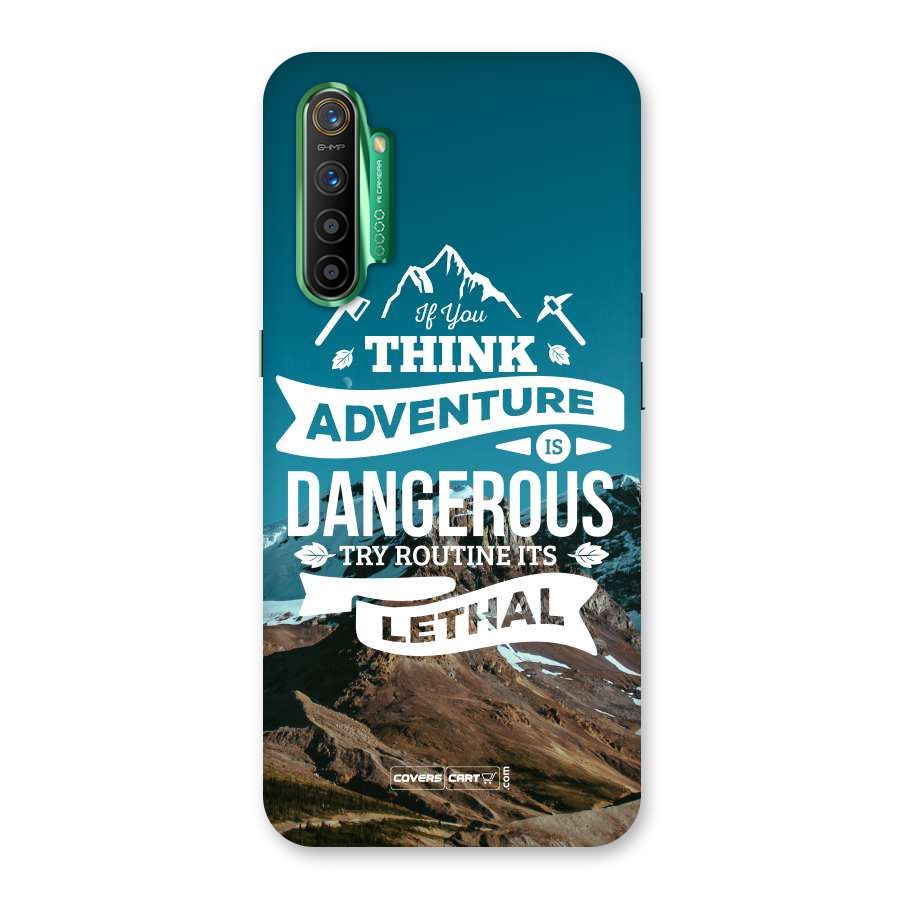 Adventure Dangerous Lethal Back Case for Realme X2
