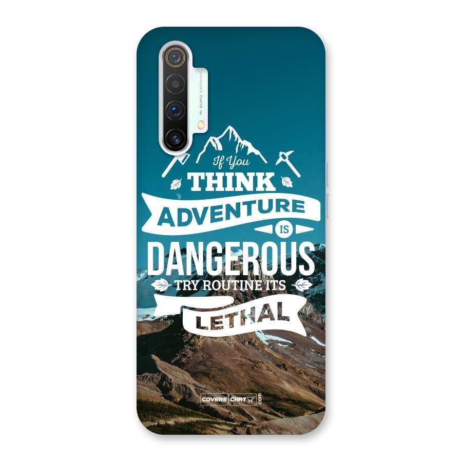 Adventure Dangerous Lethal Back Case for Realme X3