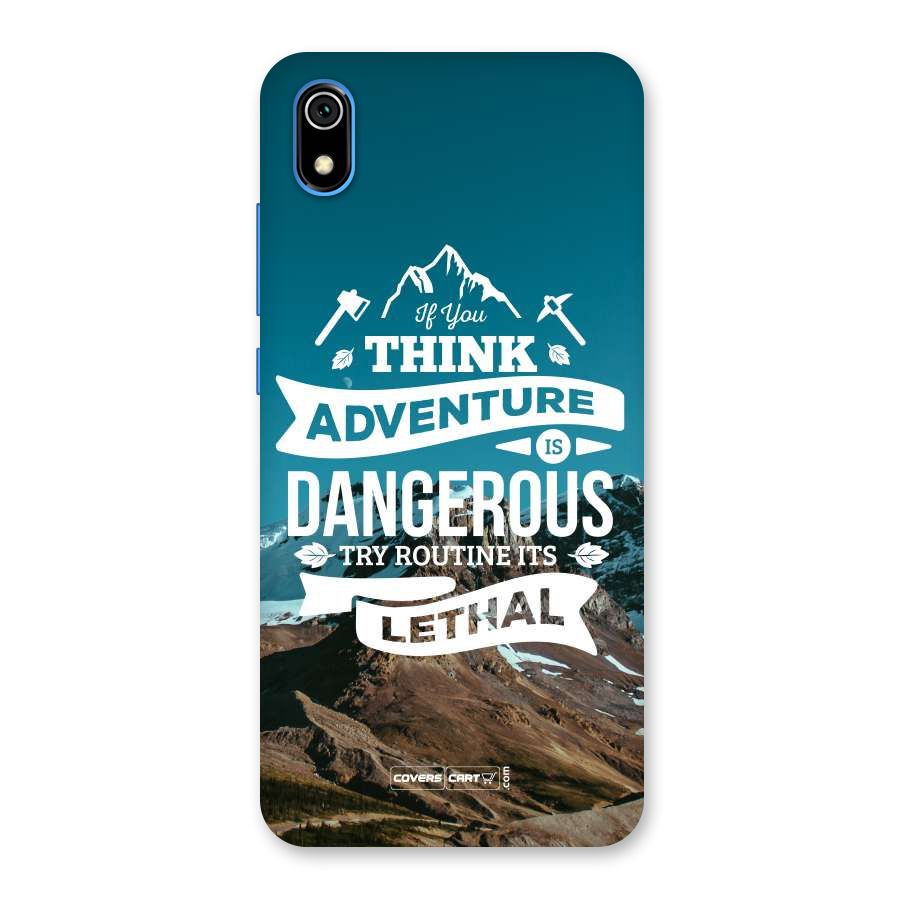 Adventure Dangerous Lethal Back Case for Redmi 7A